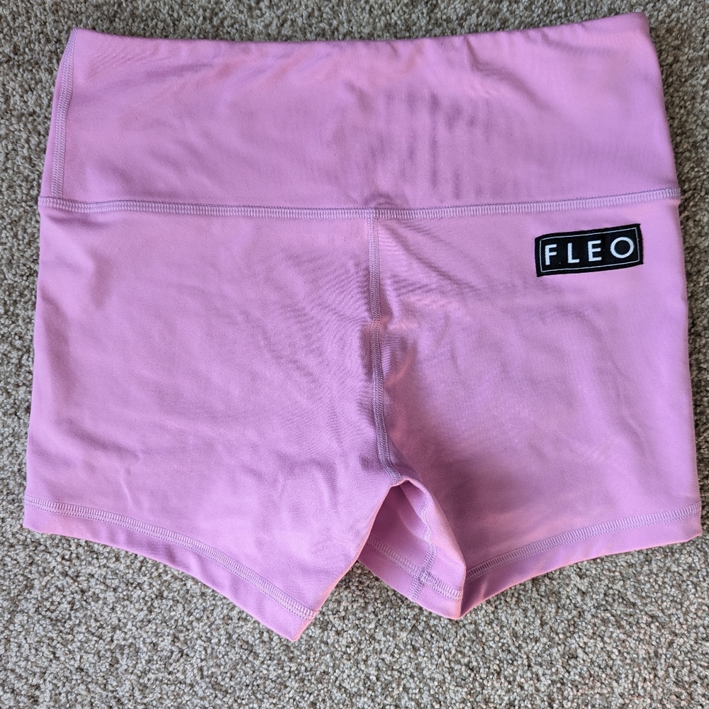 Fleo Exclusive Orchid Power High Rise Shorts